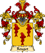 French Family Coat of Arms (v.25) Rouget