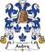 Coat of Arms from France for Aubry