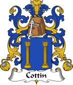 Coat of Arms from France for Cottin