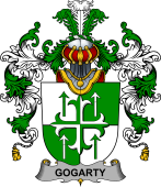 Irish Family Coat of Arms (v.25b) Gogarty