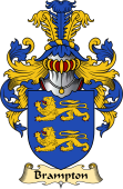 English Coat of Arms (v.23) for the family Brampton