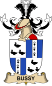 Republic of Austria Coat of Arms for Bussy de Mignot