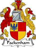 English Coat of Arms for the family Packenham