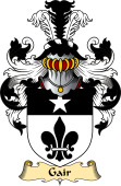 English Coat of Arms (v.23) for the family Gair