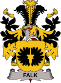 Danish Coat of Arms for Falk