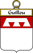 French Coat of Arms Badge for Guillou