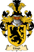 English Coat of Arms (v.23) for the family Lloyd