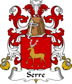 Coat of Arms from France for Serre