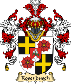 German Coat of Arms (v.25b) Rosenbusch