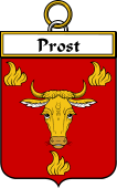 French Coat of Arms Badge for Prost