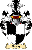English Coat of Arms (v.23) for the family Bracy