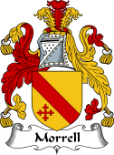 English Coat of Arms for the family Morrell