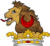 Family crest from Ireland for Bland (Blandsfort)
