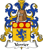 Coat of Arms from France for Verrier (le)