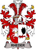 Coat of arms used by the Danish family Rheder