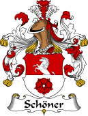 German Wappen Coat of Arms for Schöner