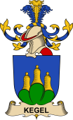 Republic of Austria Coat of Arms for Kegel