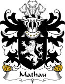 Welsh Coat of Arms for Mathau (AB IEUAN AP GRUFFUDD GETHIN)