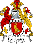 English Coat of Arms for the family Fairbairn or Fairburn II