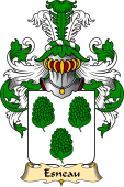 French Family Coat of Arms (v.23) for Esneau
