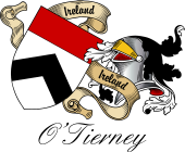 Sept (Clan) Coat of Arms from Ireland for O'Tierney