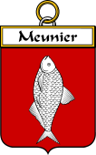 French Coat of Arms Badge for Meunier