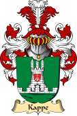 v.23 Coat of Family Arms from Germany for Kappe