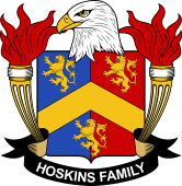 American Coat of Arms for Hoskins