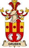 Republic of Austria Coat of Arms for Gruben
