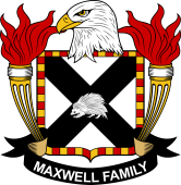 Coat of arms used by the Maxwell I family in the United States of America