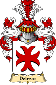French Family Coat of Arms (v.23) for Delmas