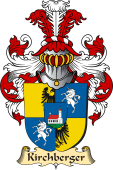v.23 Coat of Family Arms from Germany for Kirchberger