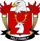 American Coat of Arms for Felt