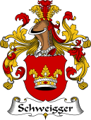 German Wappen Coat of Arms for Schweigger