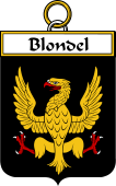 French Coat of Arms Badge for Blondel
