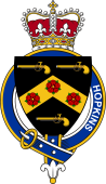 British Garter Coat of Arms for Hopkins (England)
