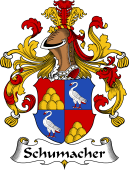 German Wappen Coat of Arms for Schumacher