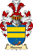 v.23 Coat of Family Arms from Germany for Hoerner