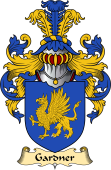English Coat of Arms (v.23) for the family Gardner