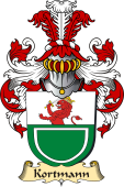 v.23 Coat of Family Arms from Germany for Kortmann