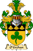 Irish Family Coat of Arms (v.23) for O'Grehan or Greaghan