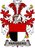 Coat of arms used by the Danish family Parsberg