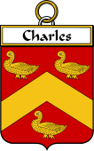 French Coat of Arms Badge for Charles