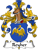 German Wappen Coat of Arms for Reyher