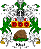 Italian Coat of Arms for Ricci I