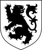 English Family Shield for Hewes or Hues