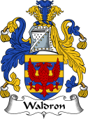 English Coat of Arms for the family Waldron I or Walrond