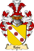 v.23 Coat of Family Arms from Germany for Rode