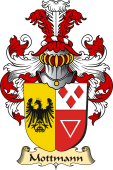 v.23 Coat of Family Arms from Germany for Mottmann