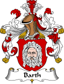 German Wappen Coat of Arms for Barth